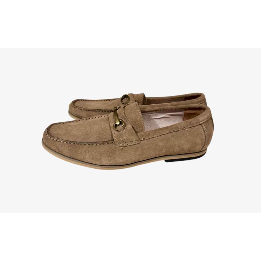 Tarocash Mens Taylor Suede Loafer Size 8 Natural Tan​​​ - Picture 6 of 9